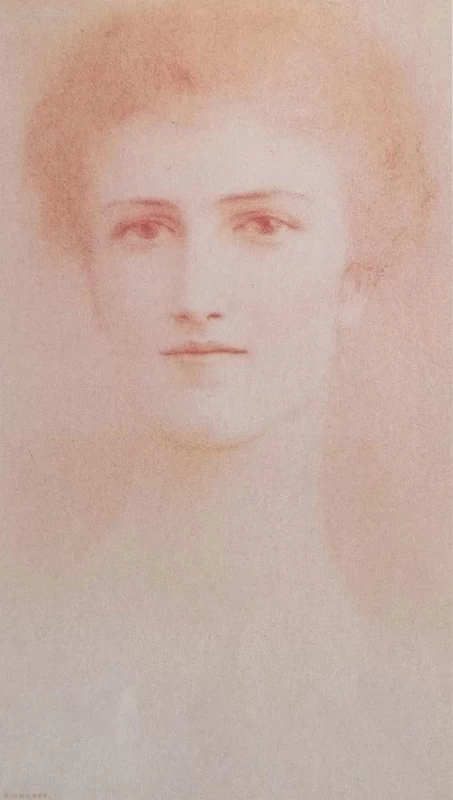 Ritratto della Baronessa Fernand van der Bruggen, 1900